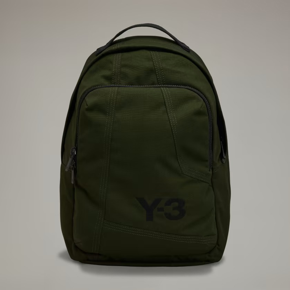 Y-3 山本耀司 Logo 印花雙肩後背包(IJ9883)評