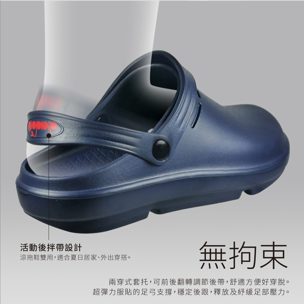 DIADORA 男鞋 男段 MIT包頭拖鞋(DA71306)