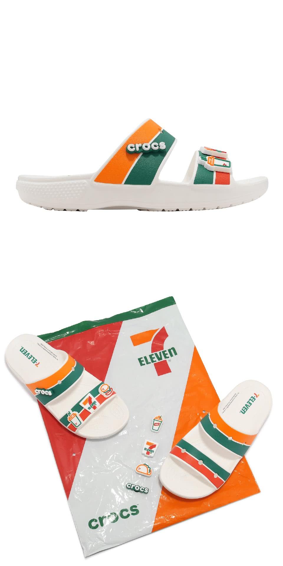 Crocs 拖鞋 7-Eleven x Classic St