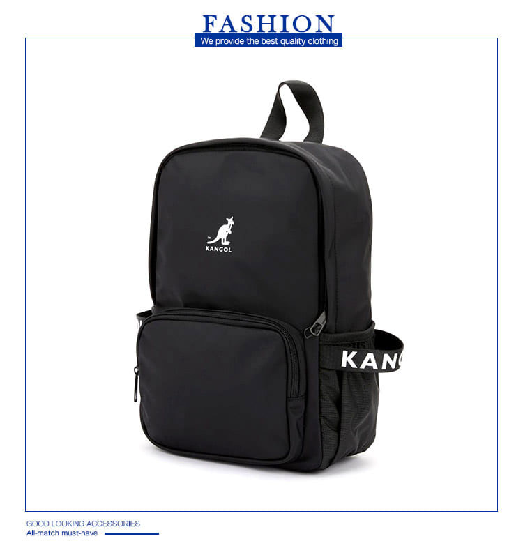 KANGOL 英國袋鼠環狀織帶機能旅行後背包 推薦