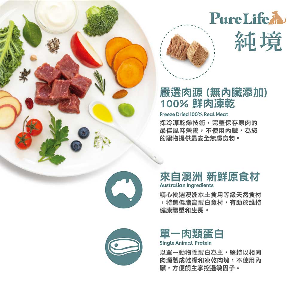 精心挑選澳洲本土食用等級天然食材