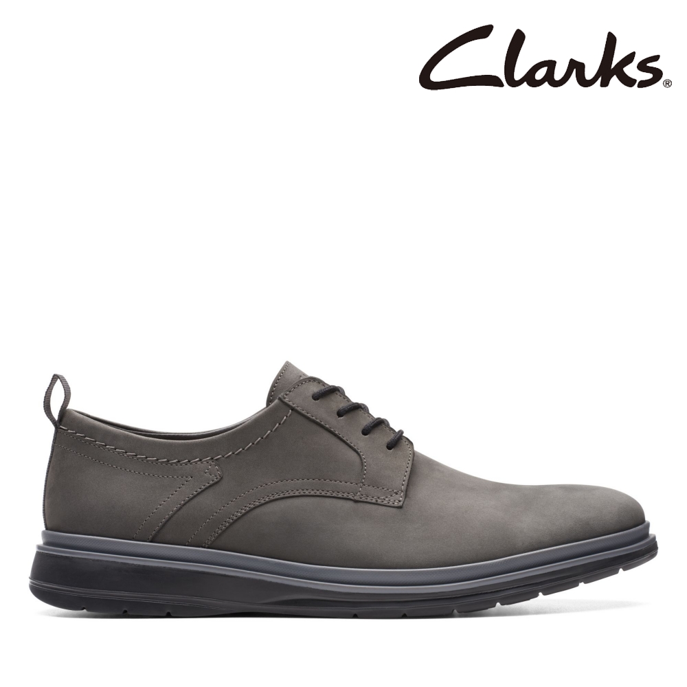 Clarks 男鞋 Chantry Lo 超輕量紳士素面休閒