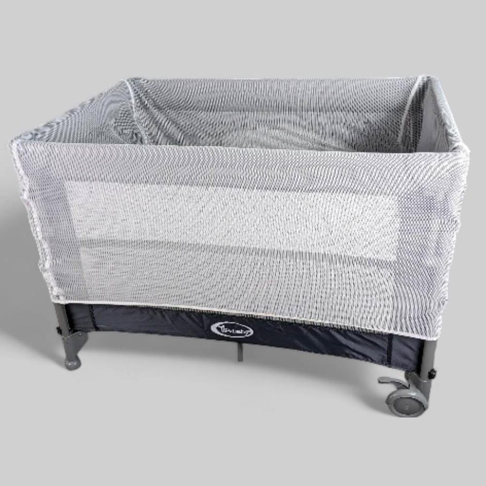 YIP baby 雙層多功能折疊嬰兒床/ 遊戲床(床邊床/可