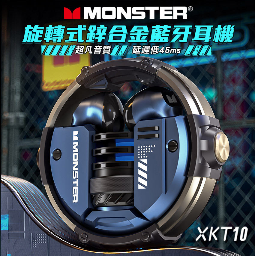 旋轉式鋅合金藍牙耳機 超凡音質延遲低45ms E 