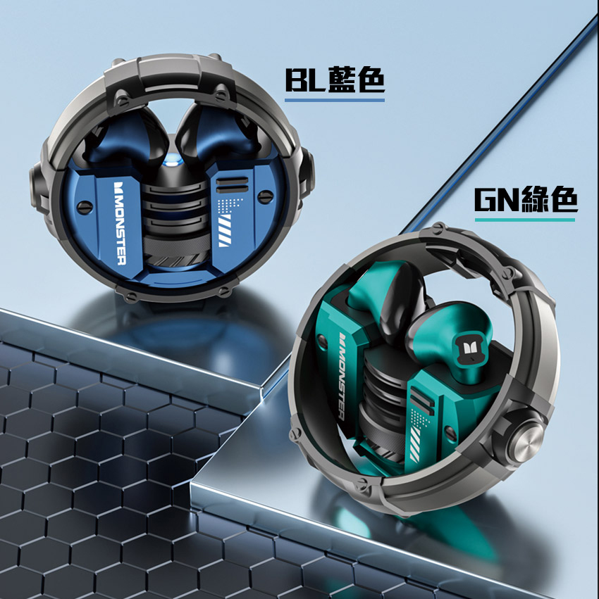 BL藍色 GN綠色 