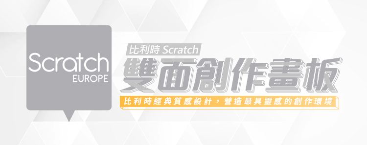 Scratch 雙面創作畫板(黑白版配件全配組)好評推薦