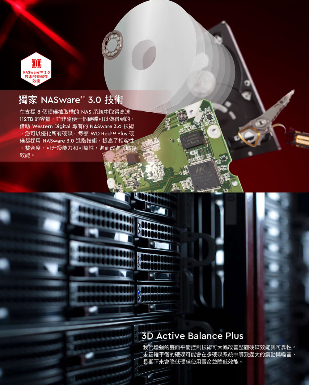 借助 Western Digital 專有的 NASware 3.o 技術