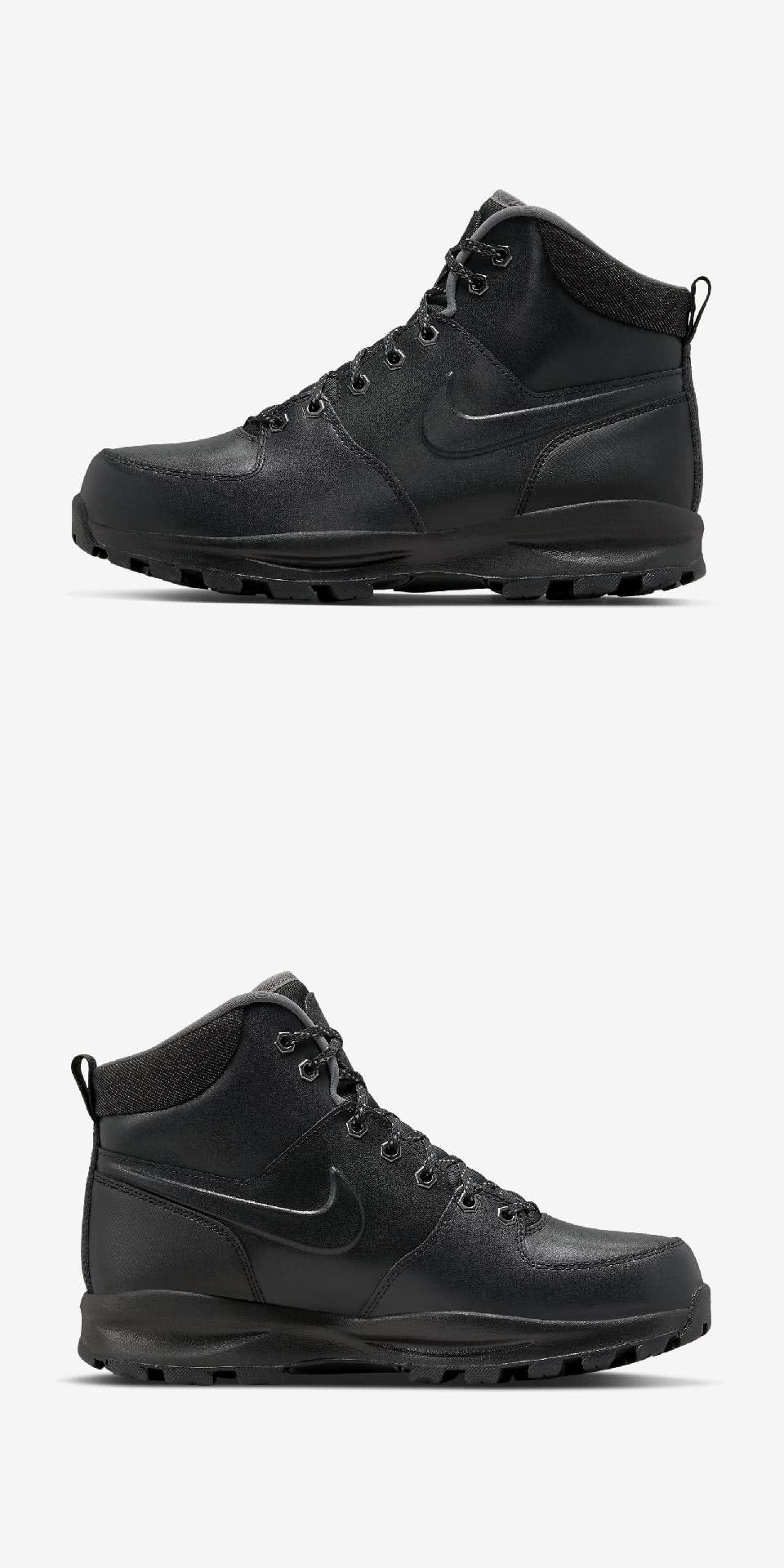 NIKE 耐吉 休閒鞋 Manoa Leather SE 黑