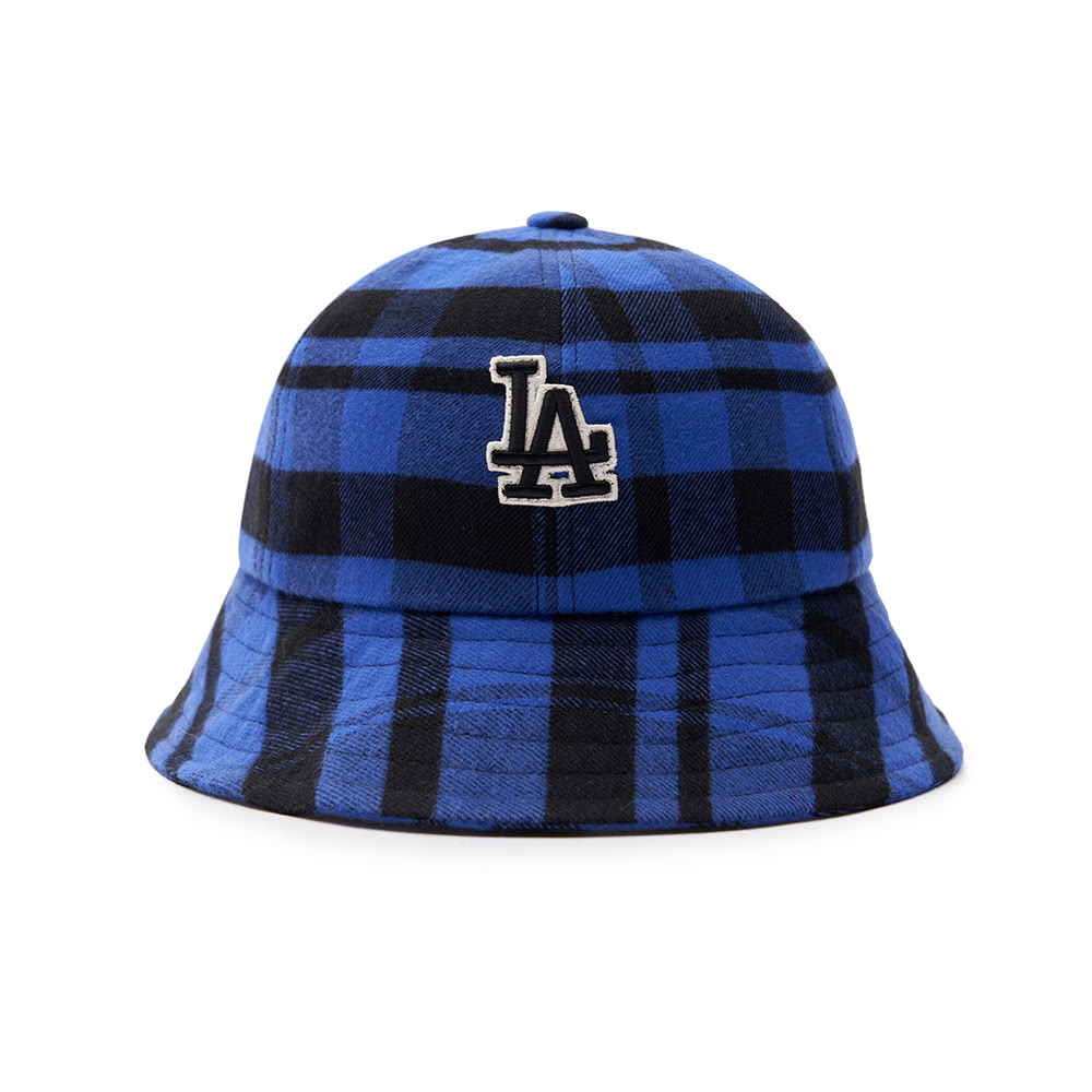 MLB 童裝 圓頂漁夫帽 鐘型帽 童帽 CHECK系列 洛杉