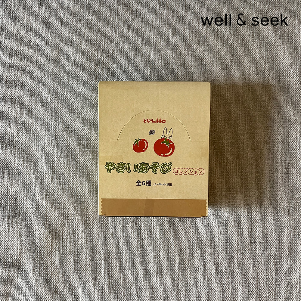 宮崎駿 龍貓 蔬菜遊戲系列合集 6個x1整組(盒玩/盲盒/原