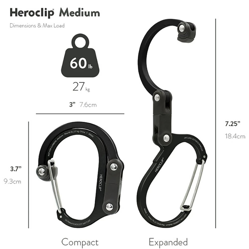 Heroclip Medium 中 多用途萬用掛勾 #210