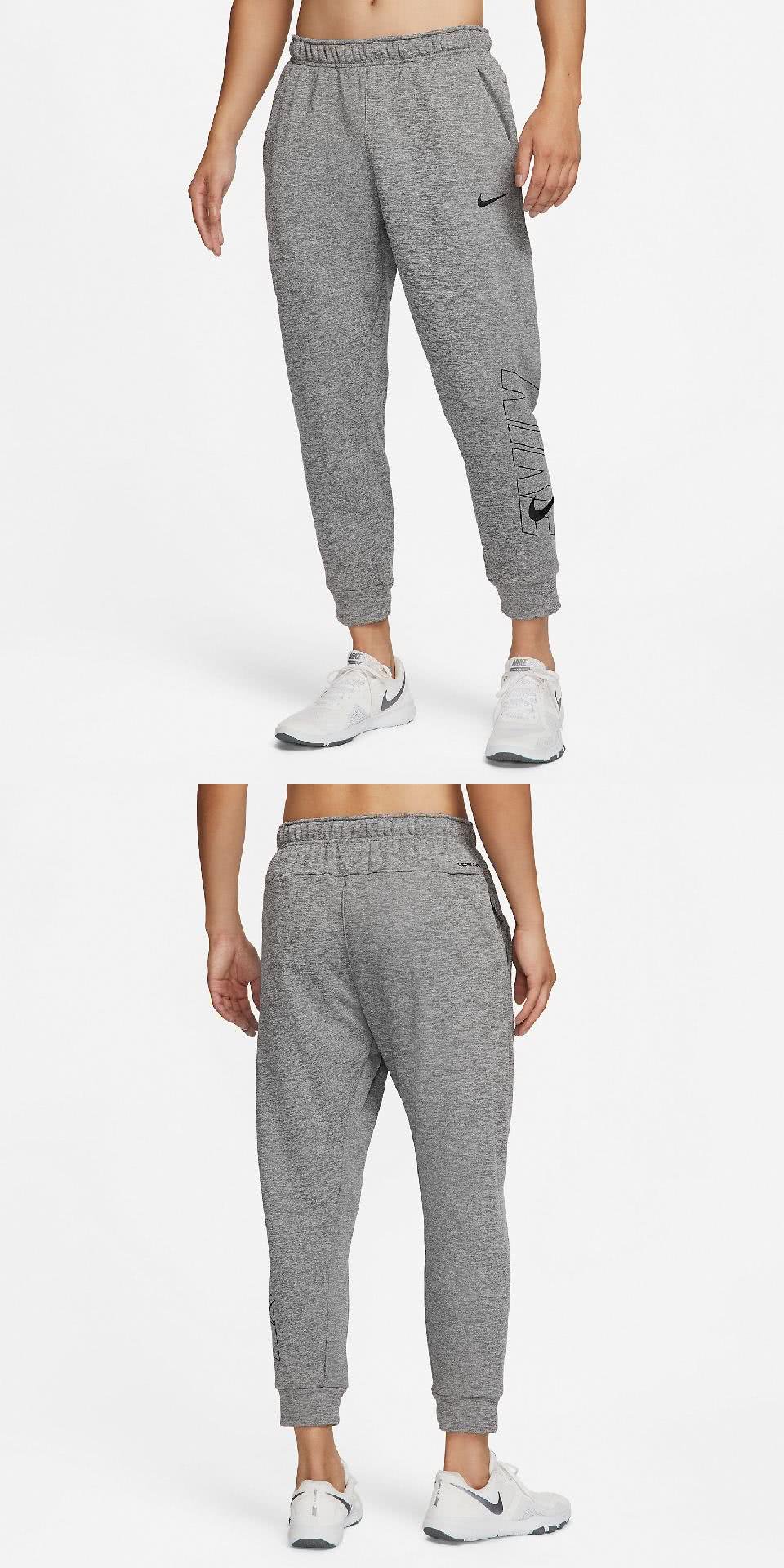 NIKE 耐吉 長褲 Tapered Fitness 灰 黑