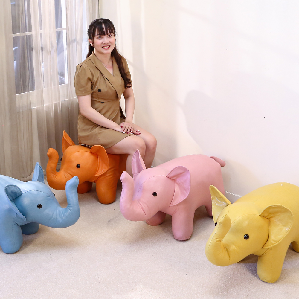 BuyJM 多彩大象造型椅凳(板凳/穿鞋椅/兒童椅)優惠推薦
