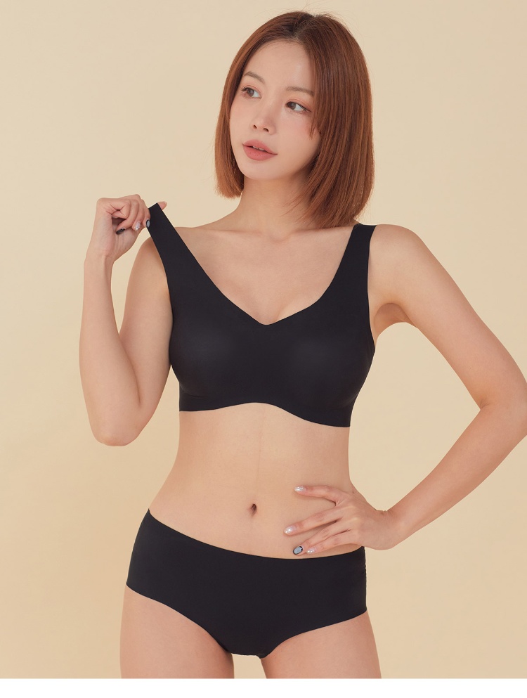 STL 韓國製 2款 V美型 無鋼圈胸罩 寬／細肩帶 Bra