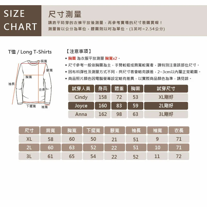 B+ 大尺碼專家 現貨-大尺碼-大尺碼-華夫格 圓領 長袖T