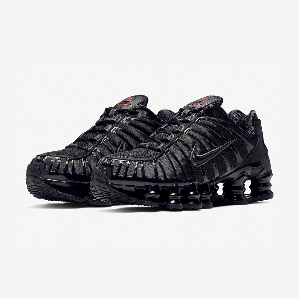 NIKE 耐吉 Shox TL Black Max Oran