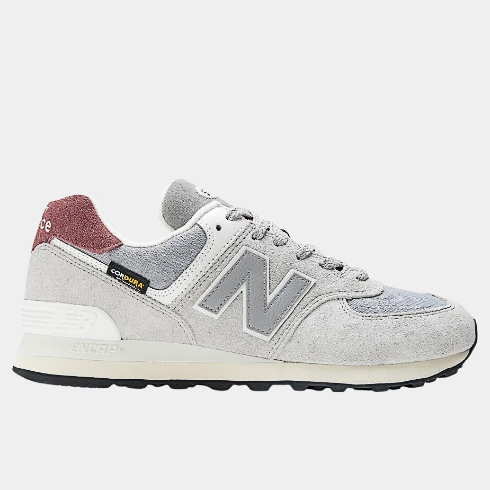 NEW BALANCE 休閒鞋 574 男女鞋 灰紅 D楦 