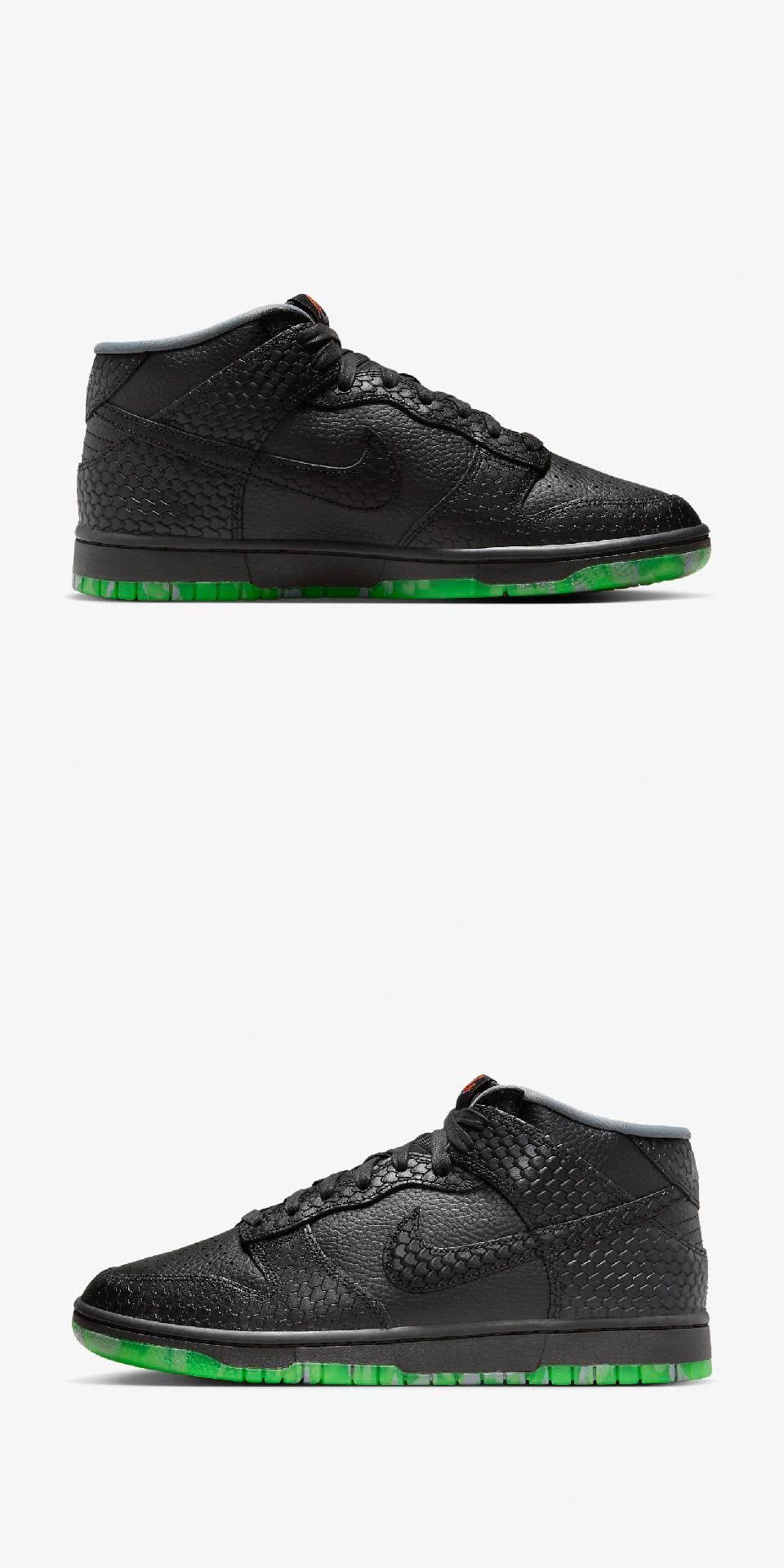 NIKE 耐吉 休閒鞋 Dunk Mid PRM 男鞋 黑 