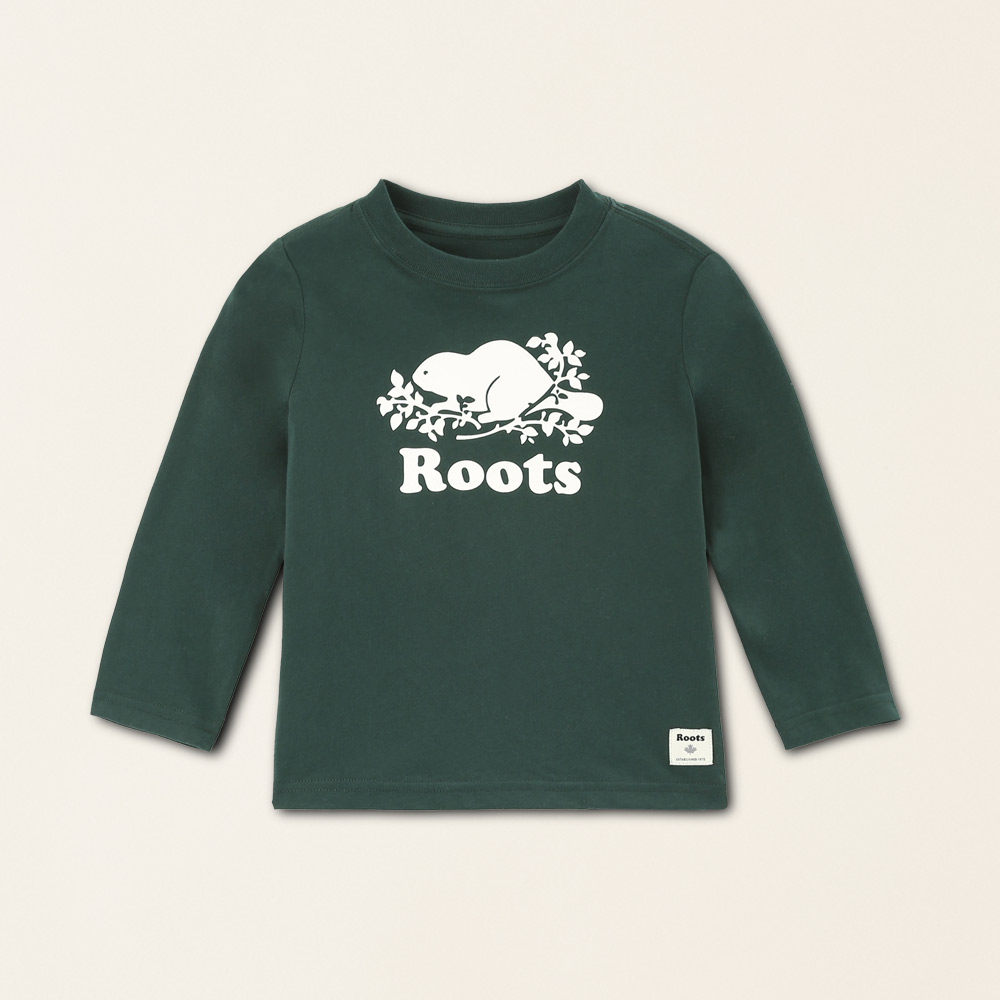 Roots Roots小童-絕對經典系列 海狸LOGO有機棉