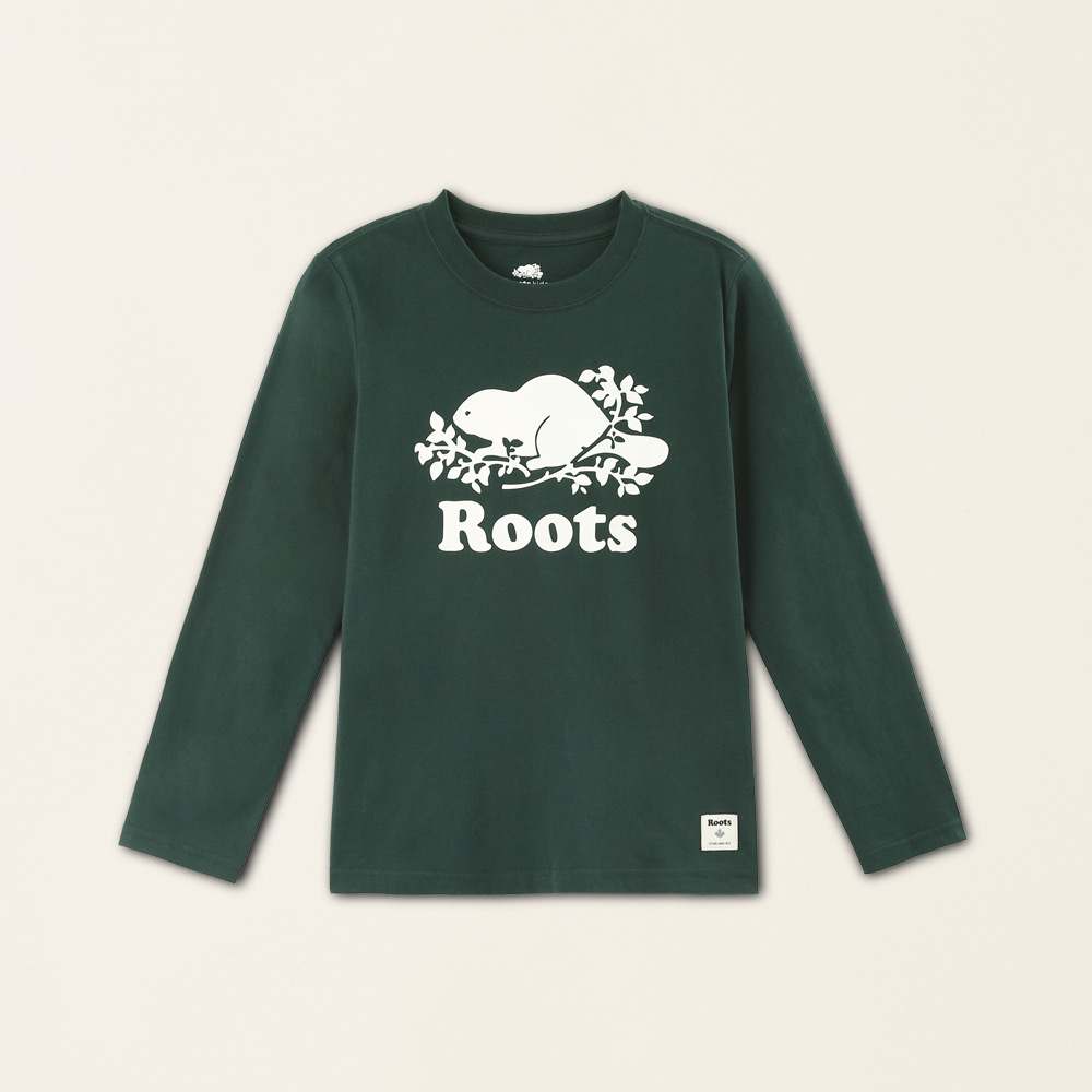 Roots Roots大童-絕對經典系列 海狸LOGO有機棉