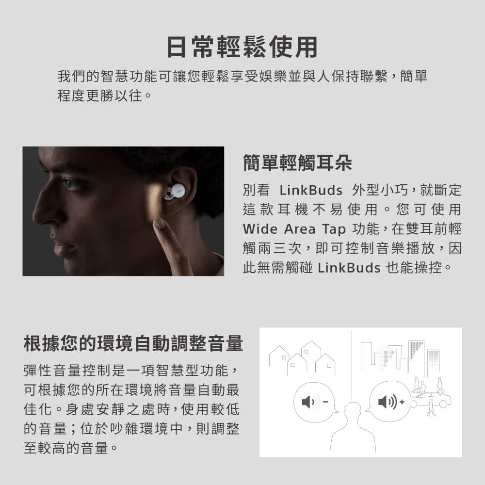 我們的智慧功能可讓您輕鬆享受娛樂並與人保持聯繫,簡單