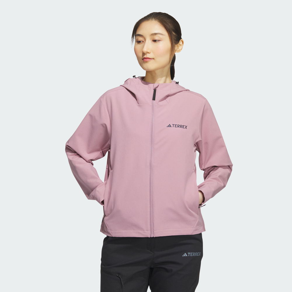 adidas 官方旗艦 TERREX 連帽外套 戶外 女(I