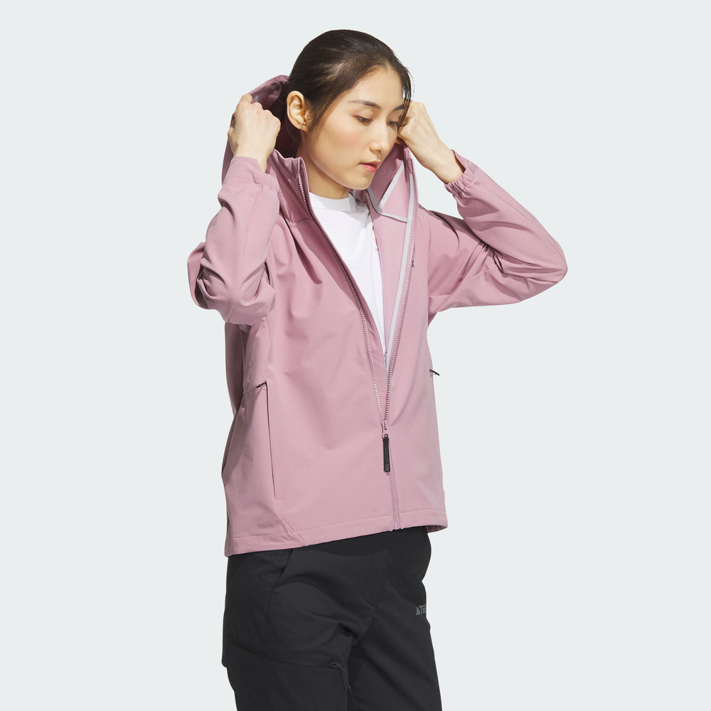 adidas 官方旗艦 TERREX 連帽外套 戶外 女(I