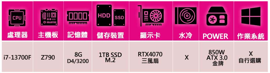 微星平台 i7十六核Geforce RTX4070{神聖冒險