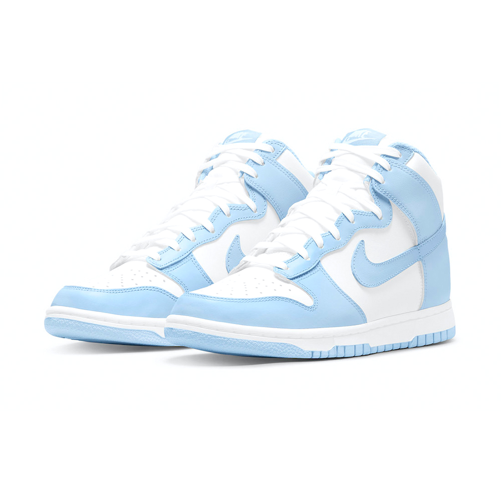 NIKE 耐吉 Wmns Dunk High 女鞋 北卡藍色