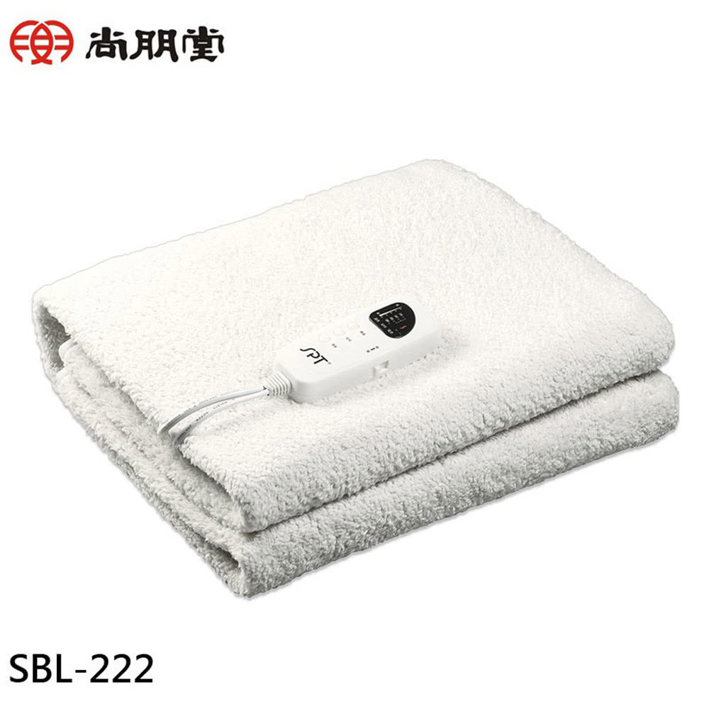 SPT 尚朋堂 微電腦雙人電熱毯/仿羊毛(SBL-222)好