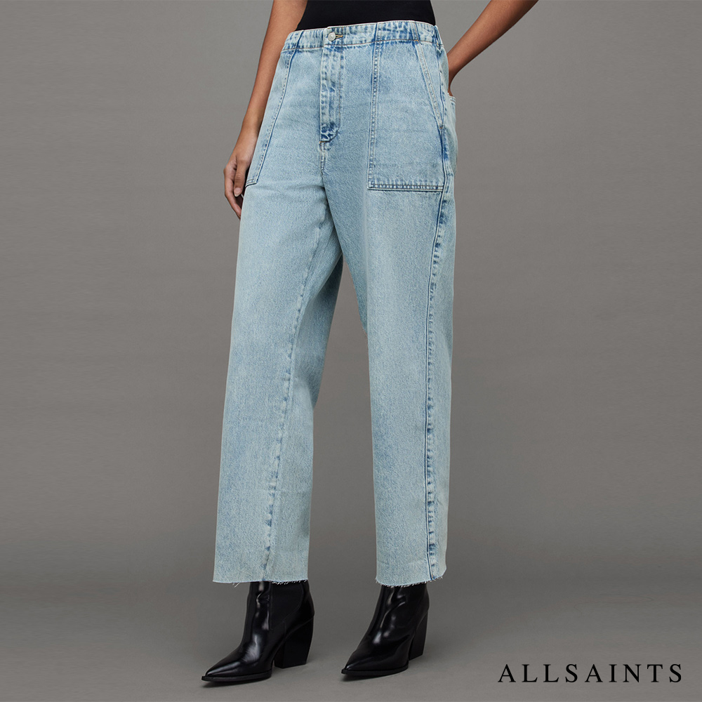 ALLSAINTS FREYA 高腰直筒牛仔褲Vintage
