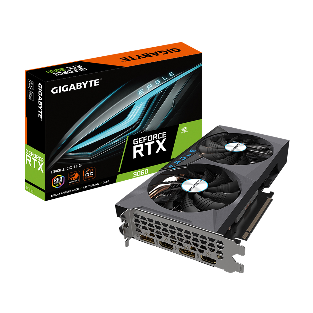 GIGABYTE 技嘉 RTX3060 EAGLE OC 1