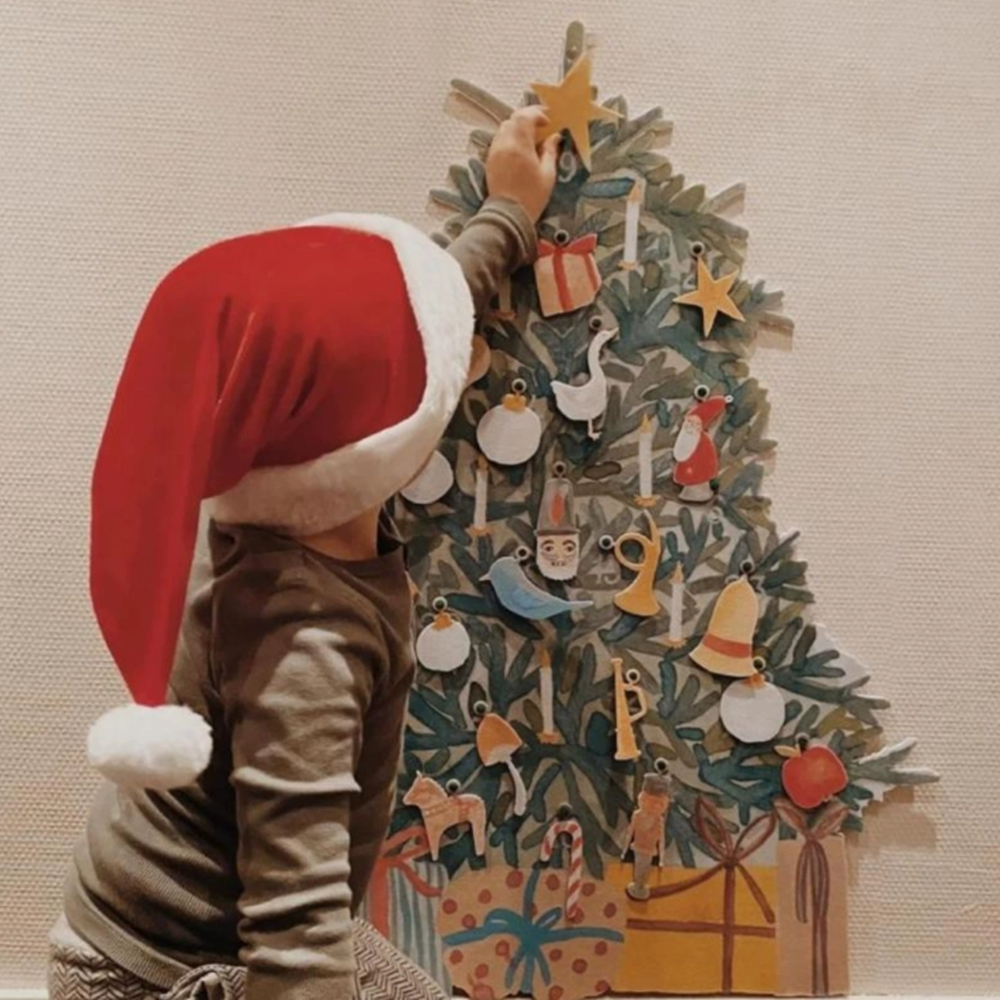 House Deco 吾所飾室 丹麥聖誕樹牆面裝飾掛飾(聖誕