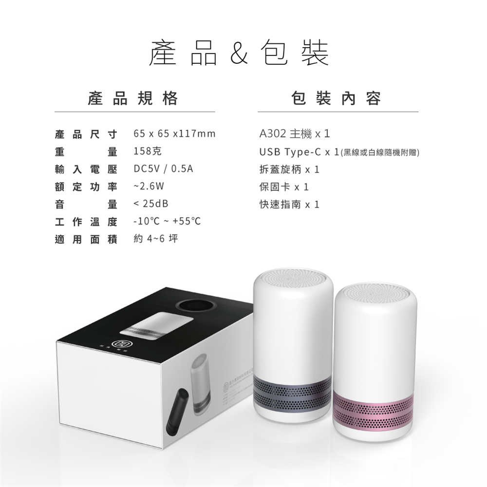 產 品 尺 寸 65 x 65 x117mm