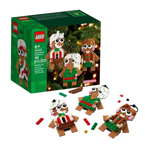 LEGO 樂高 積木 聖誕節系列 薑餅人飾品40642(代理
