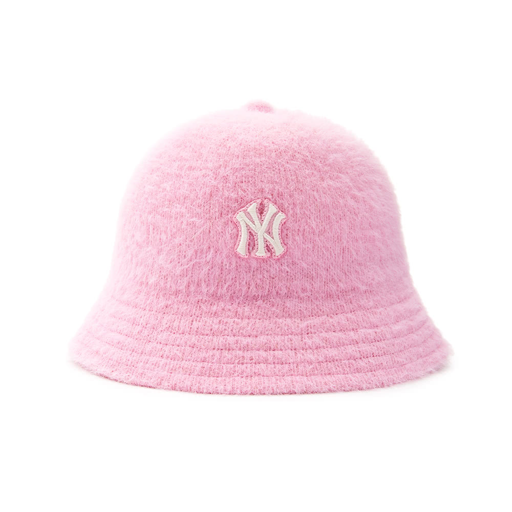 MLB 童裝 水貂毛圓頂漁夫帽 鐘型帽 童帽 紐約洋基隊(7