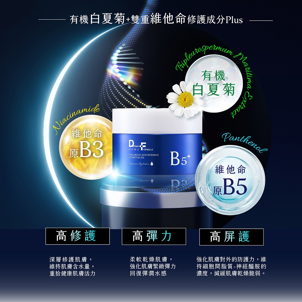 有機白夏菊雙重維他命修護成分Plus