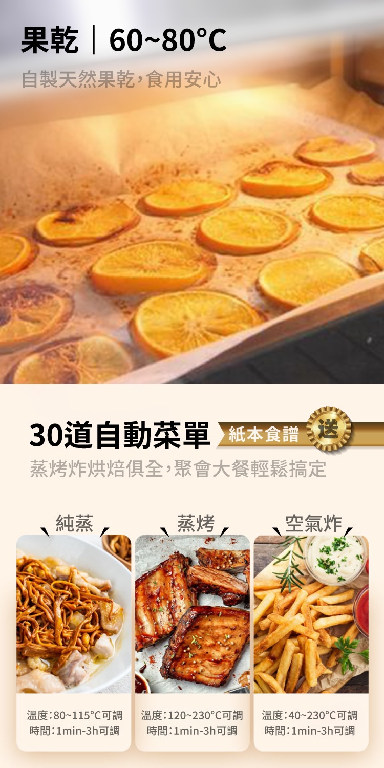 蒸烤炸烘焙俱全,聚會大餐輕鬆搞定