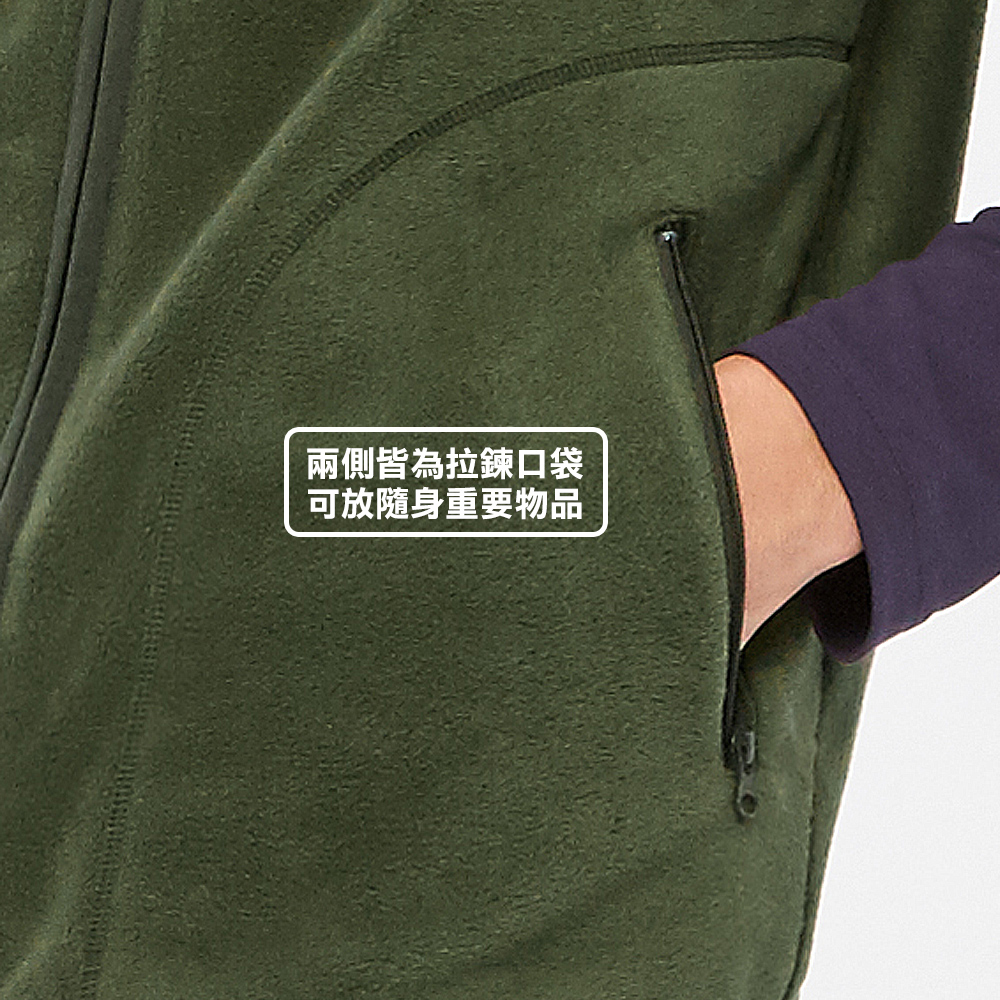兩側皆為拉鍊口袋放隨身重要物品