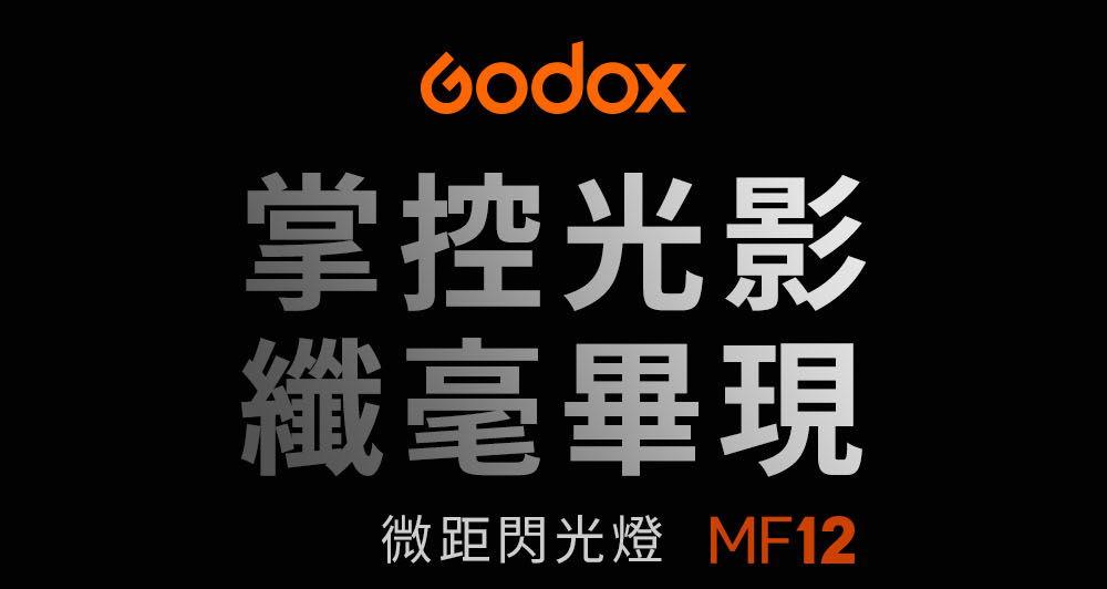 Godox 神牛 MF12-2 微距環型閃光燈 雙燈組(正成