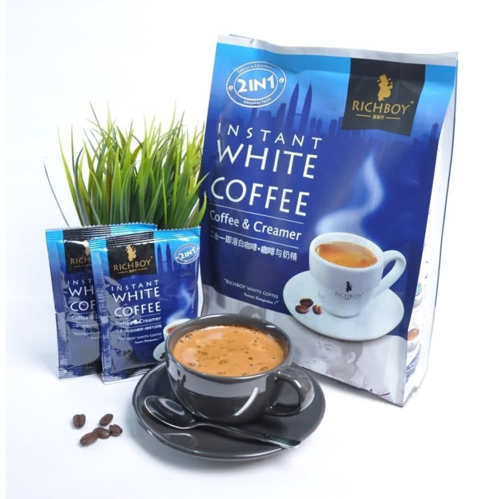 富家仔牌 南洋風味白咖啡 二合一 咖啡和奶精 450g(馬來