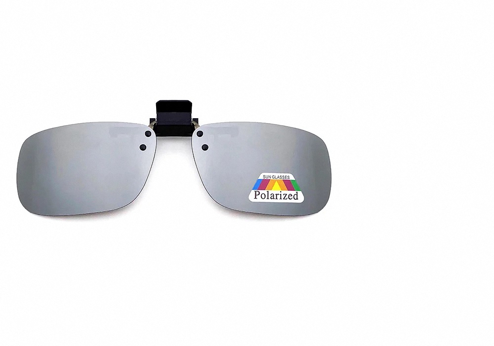 海夫健康生活館 向日葵眼鏡 偏光夾片式 太陽眼鏡 長方框 X
