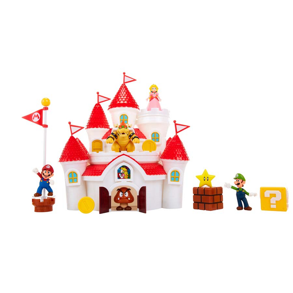 ToysRUs 玩具反斗城 任天堂2.5 吋豪華蘑菇王國城堡