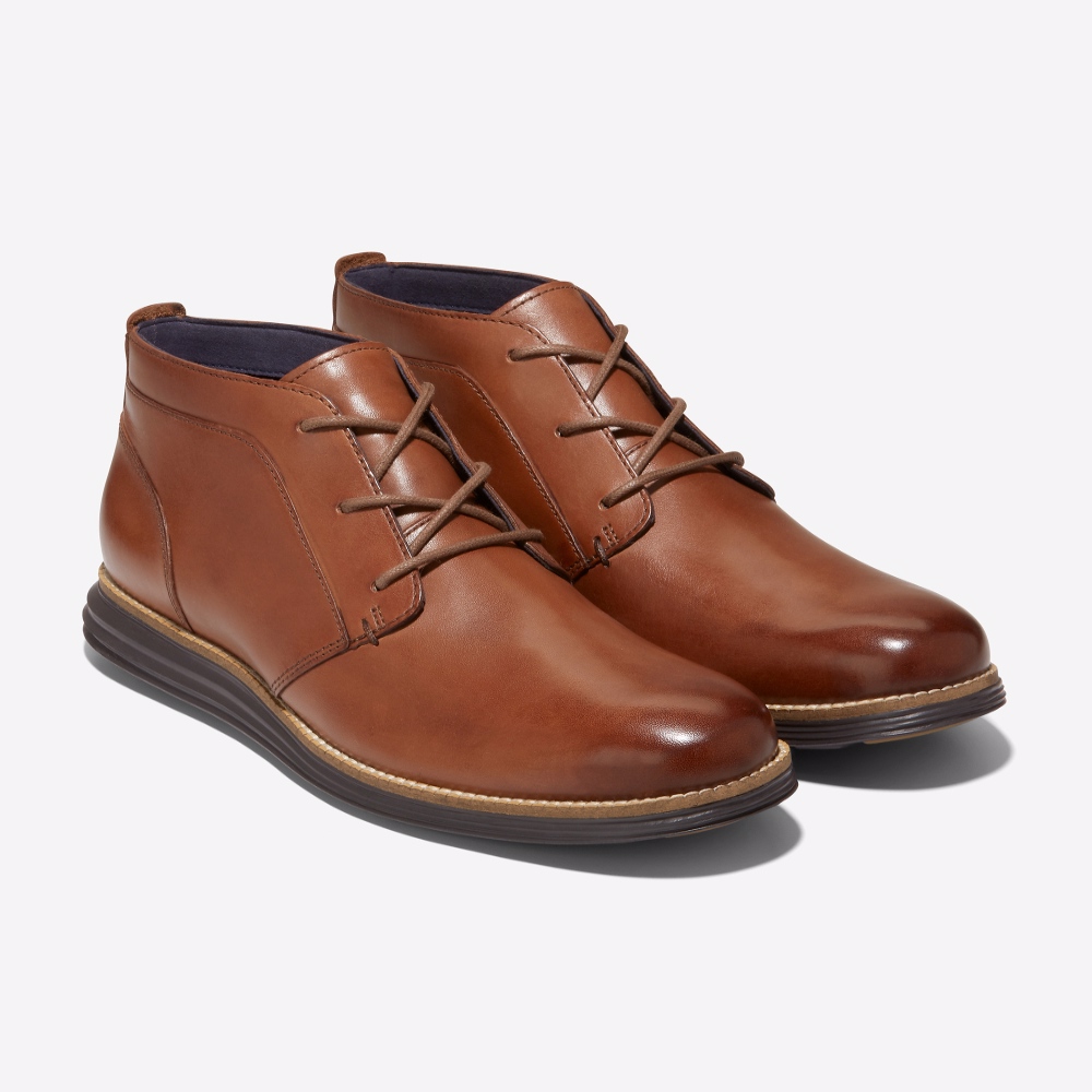 Cole Haan OG CHUKKA 真皮查卡靴-男鞋(中