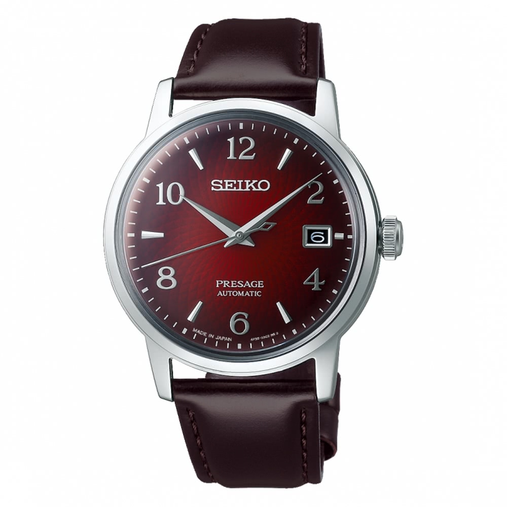 SEIKO 精工 PRESAGE 調酒師系列機械腕錶(4R3