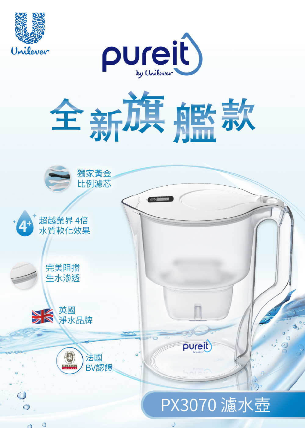 Unilever 聯合利華 Pureit PX3070即淨濾
