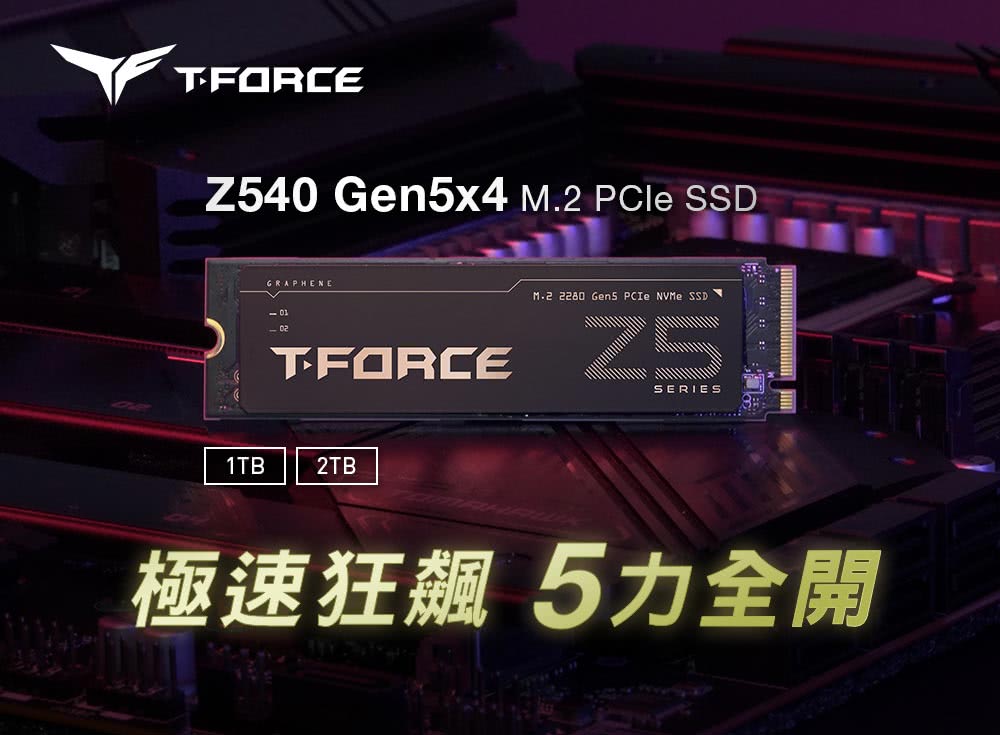 Team 十銓 十銓 T-FORCE Z540 2TB M.