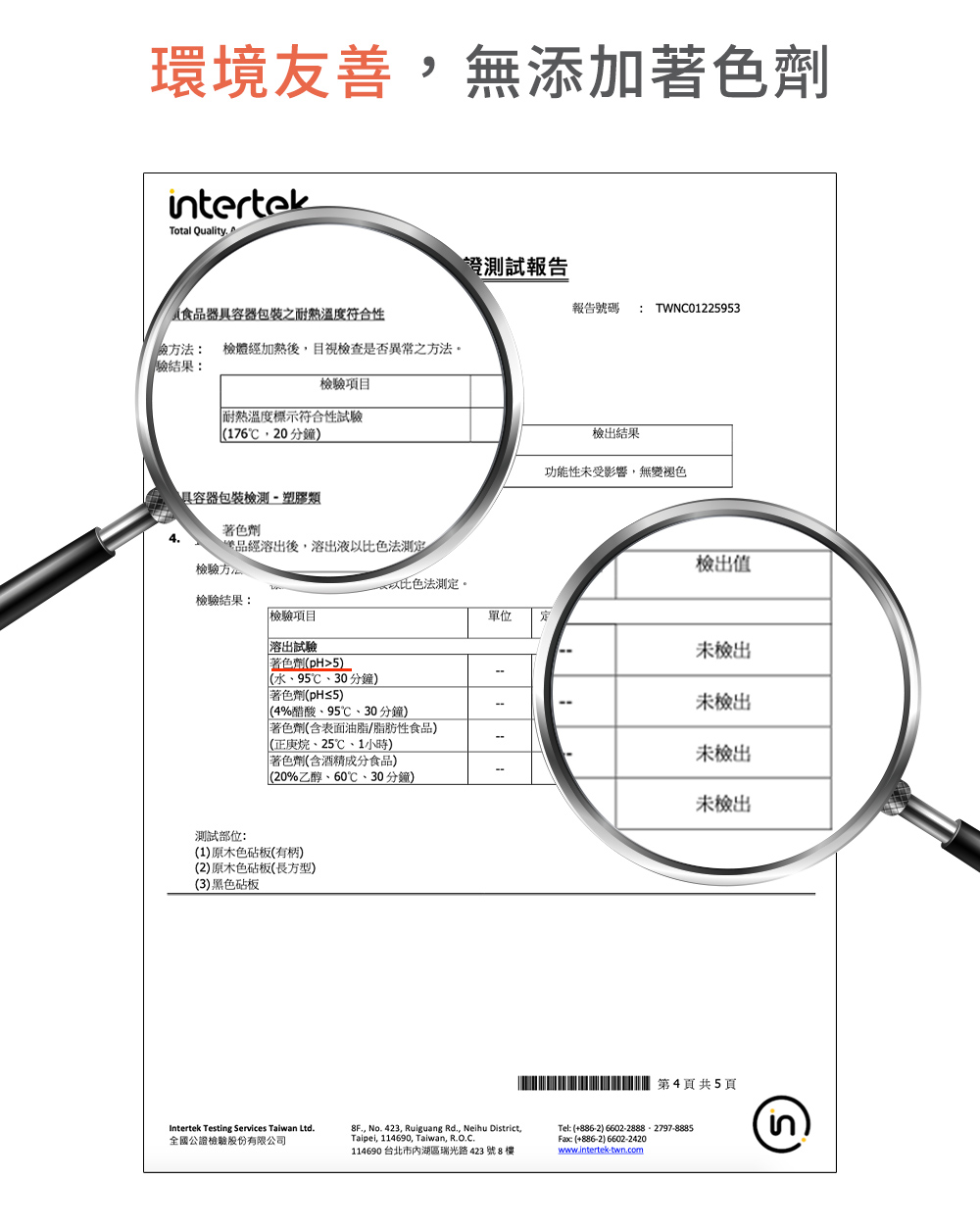 驗方法 檢體經加熱後,目視檢查是否異常之方法。