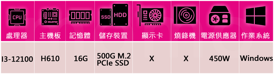 技嘉平台 聖誕禮物 ★ i3 四核 Win11 {花團錦簇W