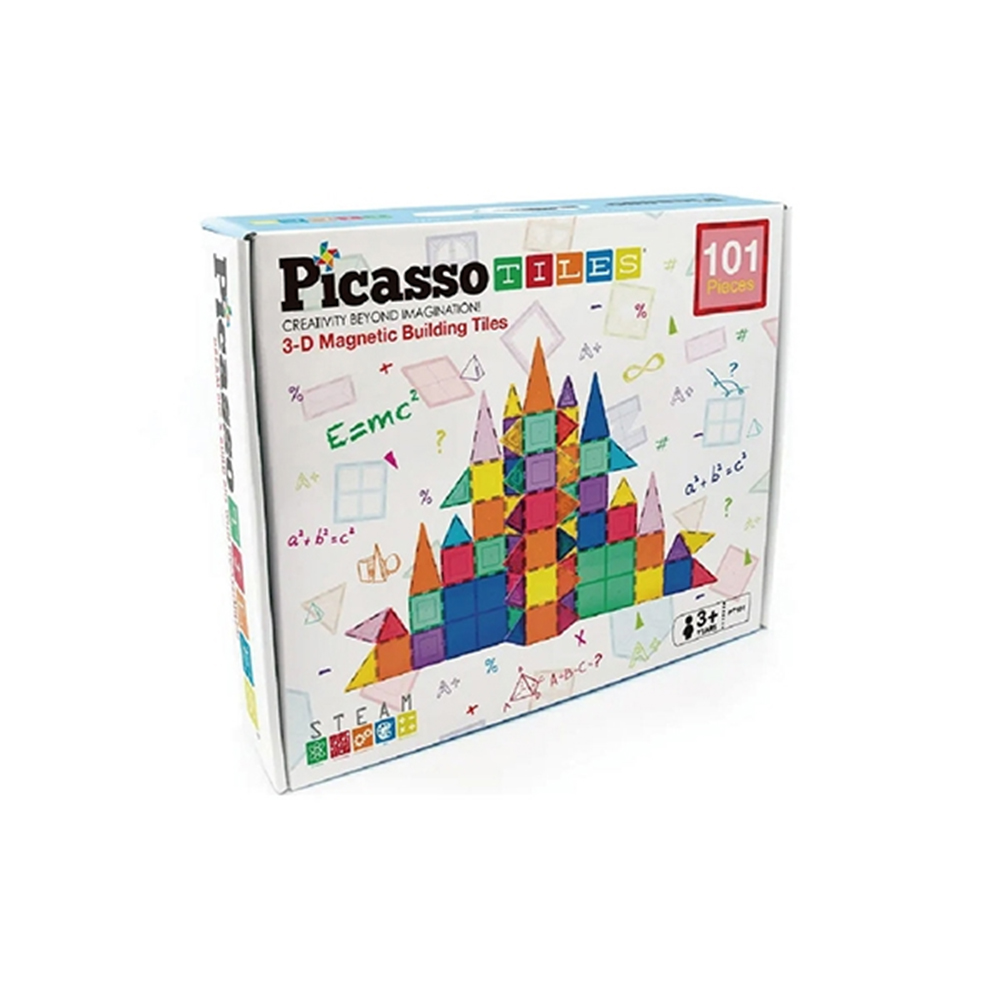 PicassoTiles 磁力積木101片(玩具/積木/3歲